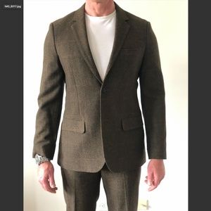 Men's Jack Spade Wool Windowpane Suit